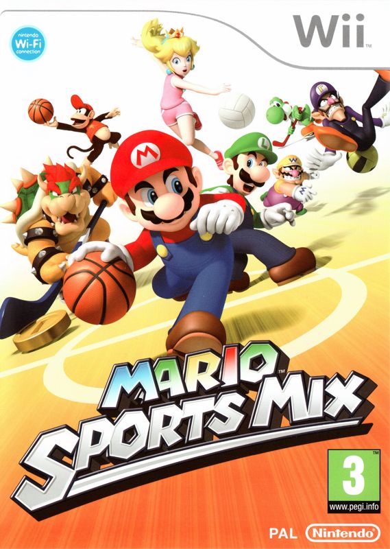 Mario Sports Mix box art for Wii